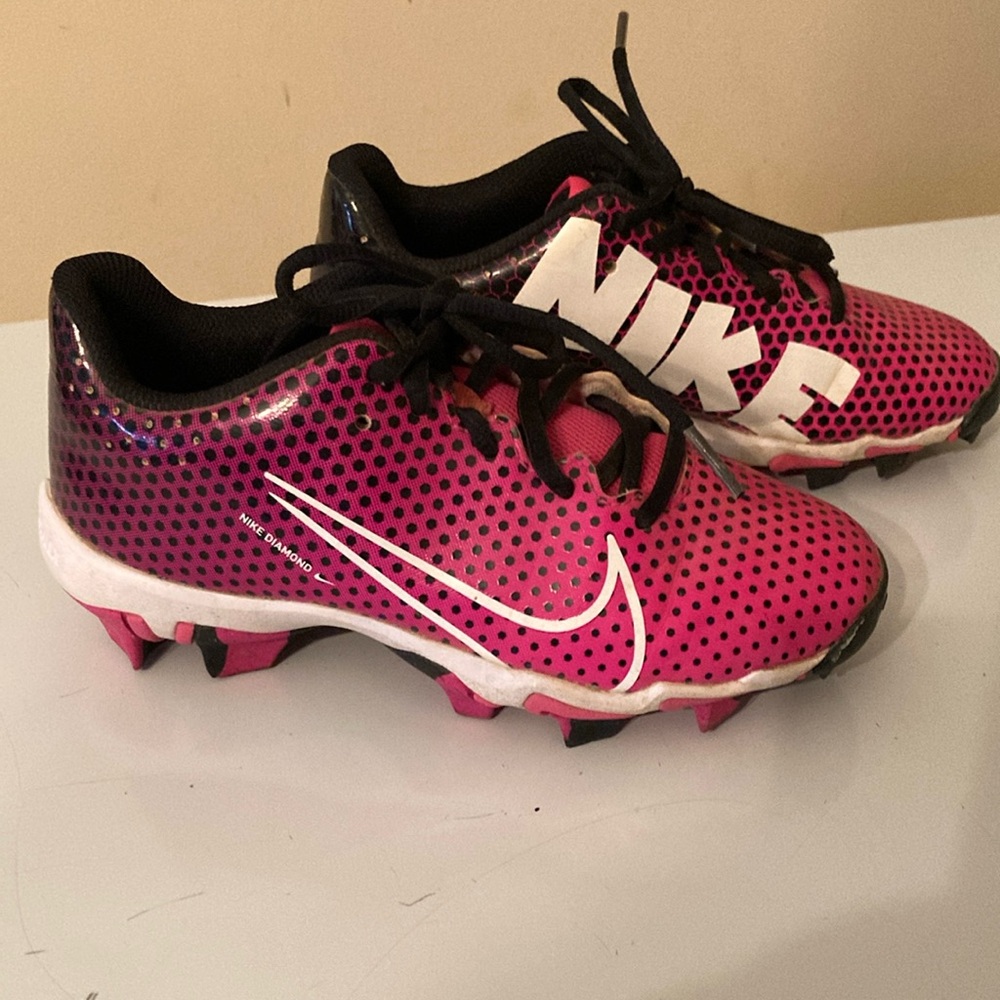 Nike Kids Pink Softball Cleats